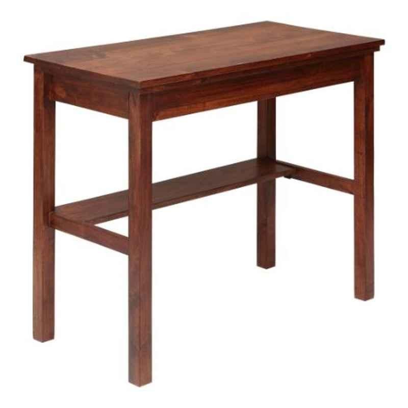 Evok Trey Acacia Wood Walnut Study Table with Storage, FOOCSDSWSTWN69335D