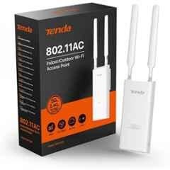 Tenda 1200Mbps AC1200 Dual-Band Outdoor Wi-Fi Access Point Router with MU-MIMO, IP65 Waterproof & PoE Powered, OAP1200