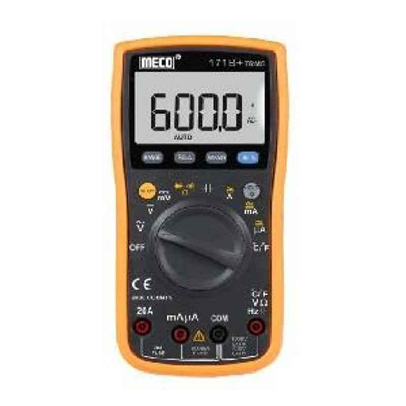 Meco 171B+ TRMS Auto/Manual Ranging Digital Multimeter 750V 20A With Temperature Probe