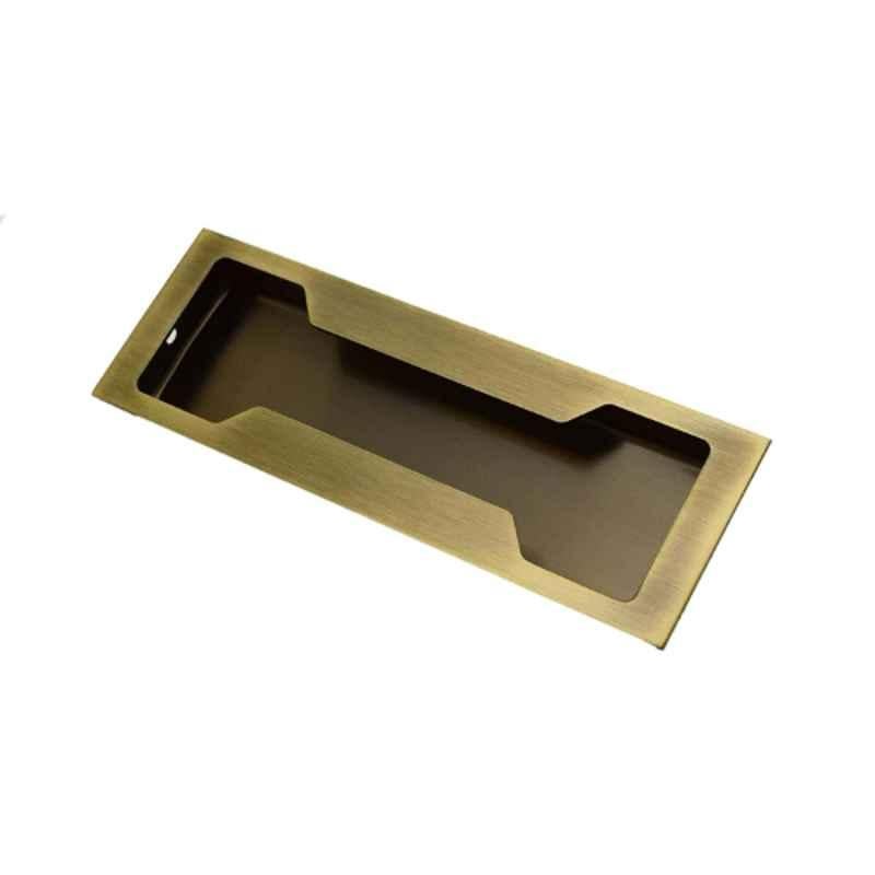 RAB 6 inch Stainless Steel Antique Brass Drawer Council Handle, LC104