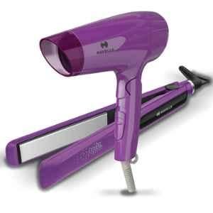 Havells HC4025 1200W Purple Dryer & Straightener Combo, GHPHHIALPP00