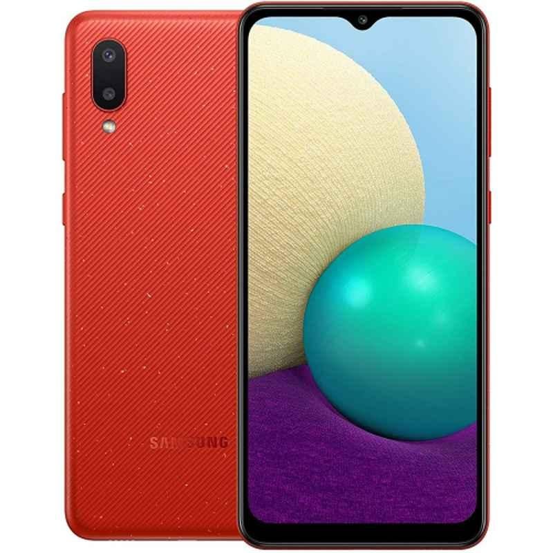 Samsung Galaxy A02 6.5 inch 3/32GB Red LTE Dual Sim Smartphone, SM-A022FZRDMEA