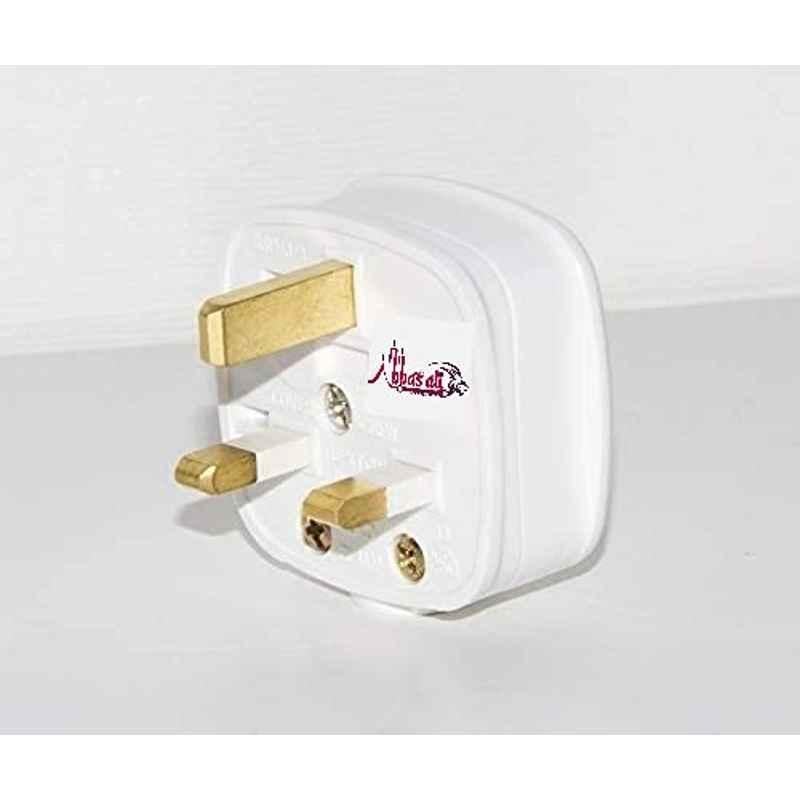 Abbasali 13A 3 Pin Plug & 13A Fuse Set