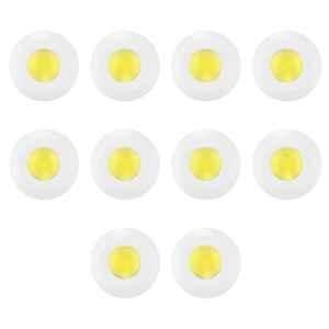 Fybros F-Ring 2W Polycarbonate Yellow Round LED Ceiling Light, FLS5744J (Pack of 10)