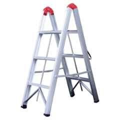 Aardwolf Quickfit 150kg 3 Step Aluminium Pencil Step Ladder with Non-Slip Step, AQT-103