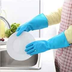 Shakuntla Max Plus Wet & Dry Latex Household Hand Gloves, Size: Free (Pack of 120)