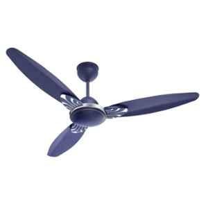 Star Intelli Breeze 30W 380rpm Blue & Silver Ceiling Fan with Remote & 2 Years Warranty, Sweep: 1200 mm, ST-25_29