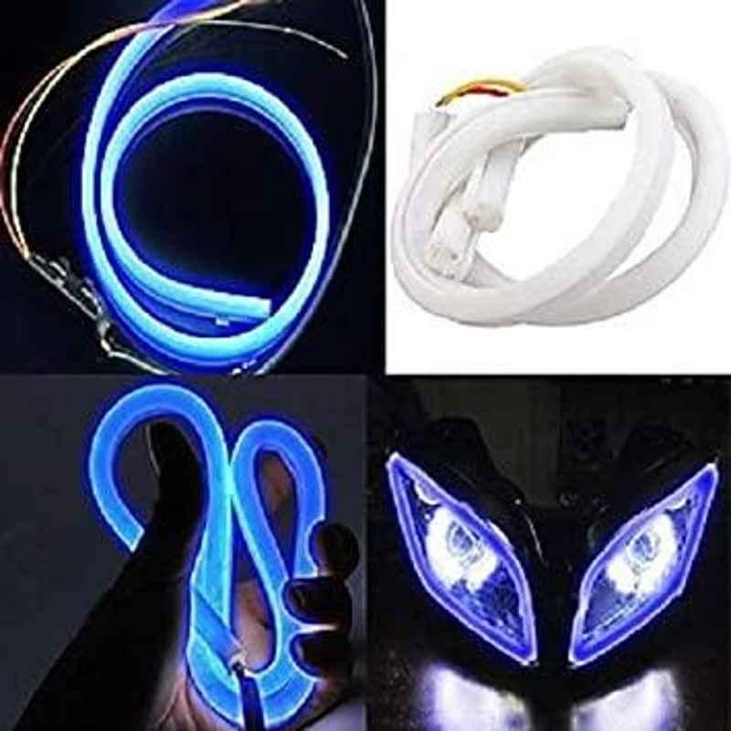Buy Meenu Arts Flexible 30cm Long Headlight Neon LED DRL Tube