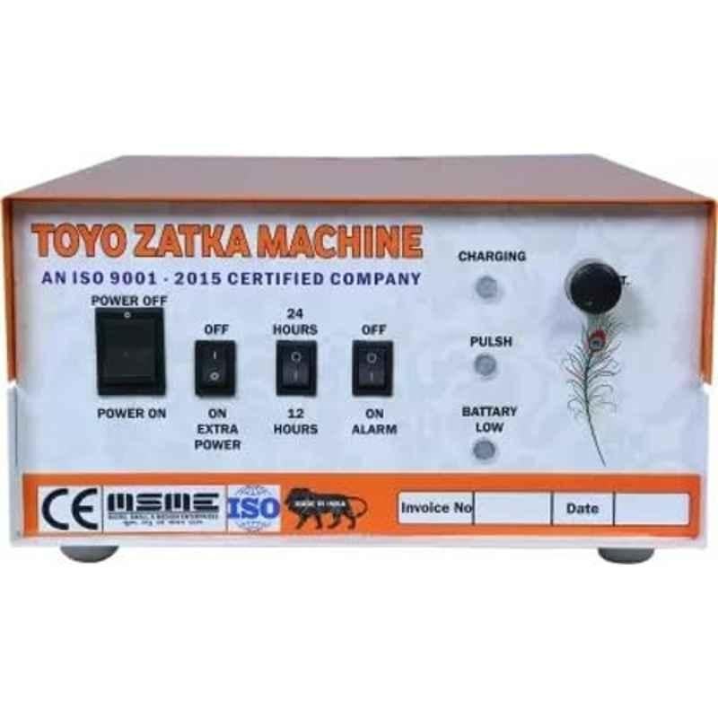 Toyo 8kV Solar Fence Zatka Machine with Digital Display for 40 Acre Agricultural Farms
