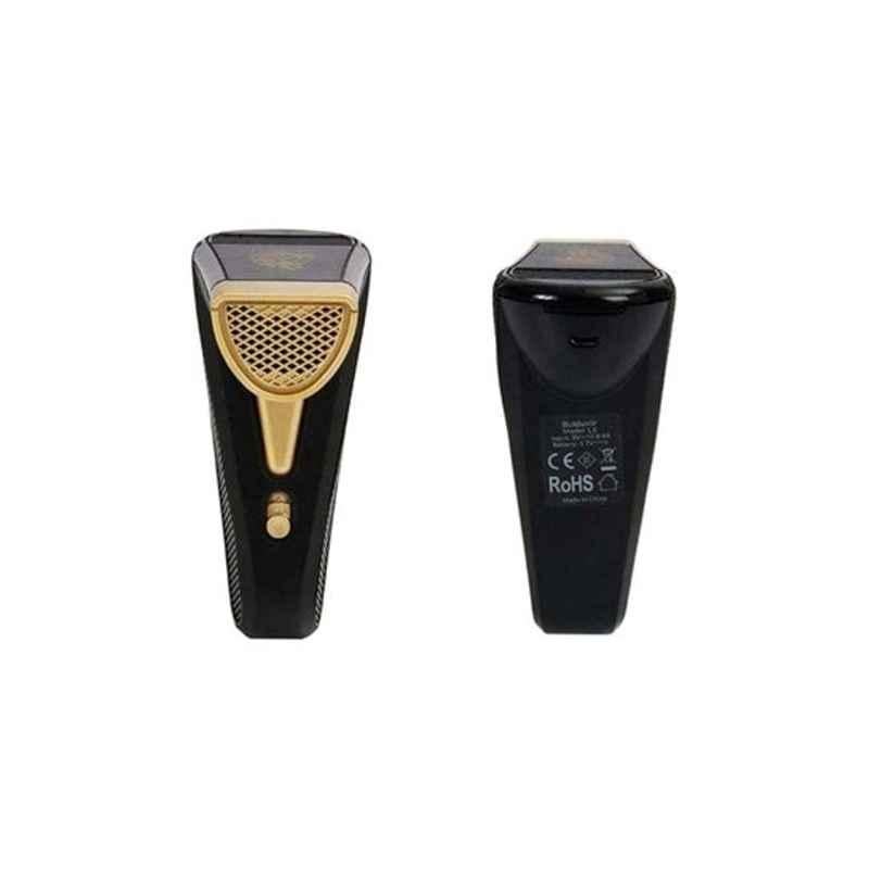 Emc Black & Gold Portable Electric Incense Burner, BK180808