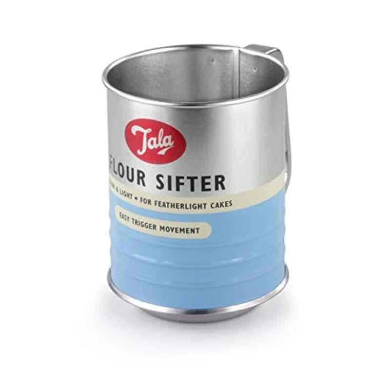 Tala Plastic Blue Retro Flour Sifter, 10B11609