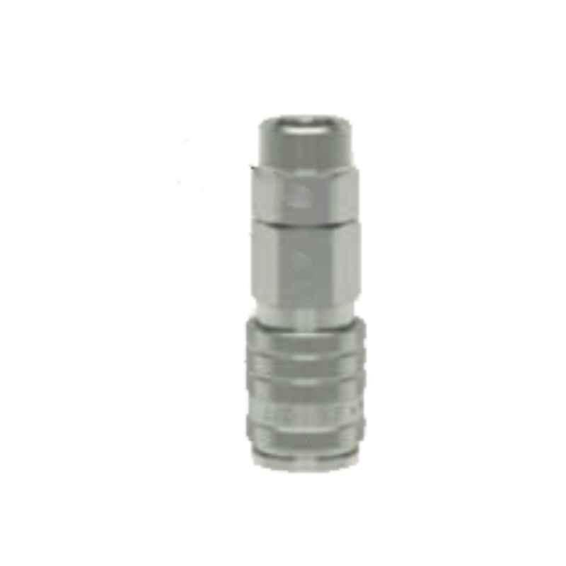 Ludecke ESI6TQAB 6x8mm Double Shut-off Squeeze Nut Quick Connect Coupling