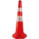 Ladwa 1000mm Sand Filled Ballast Road Traffic Safety Cone (Pack of 4)