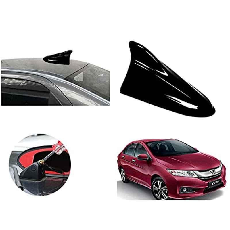 Auto Pearl ABS Black Universal Replacement Shark Fin Car Roof Antenna For Honda IDTec