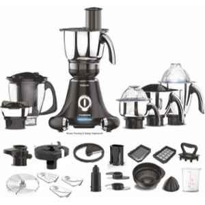 Vidiem Tusker Premium 750W Black Juicer Mixer Grinder with 5 Jars