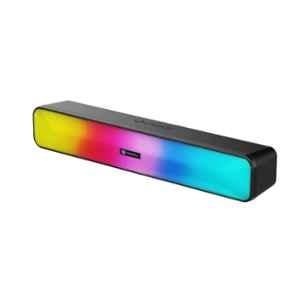 Portronics Radian 16W Bluetooth v5.0 Black Stereo Soundbar, POR 1680