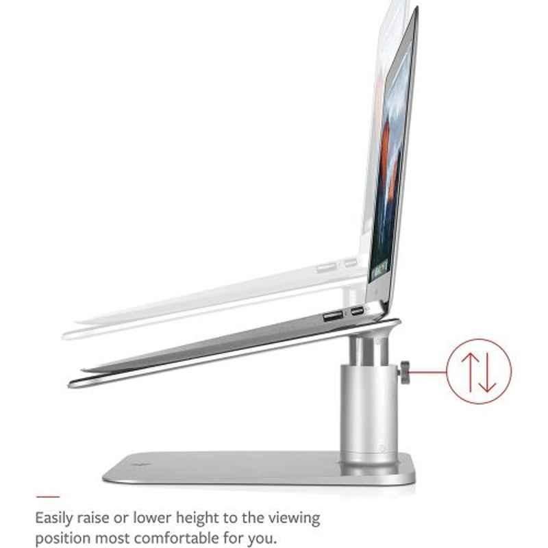 Twelve South Silver Hi Rise Curve Desktop Stand, TS-12-1222B