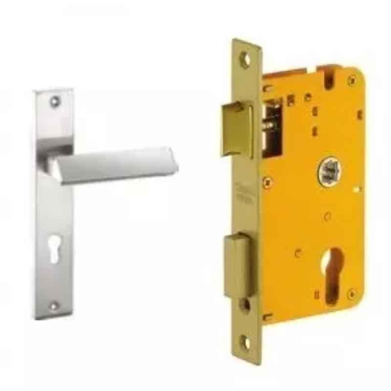 Dorset HL Series Elmo 8 inch Stainless Steel Door Handle Lock Set with Mortise Latch (Pack of 3)