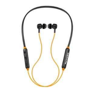 Portronics Harmonics One 100mAh Orange Wireless Sports Headset, POR 1143