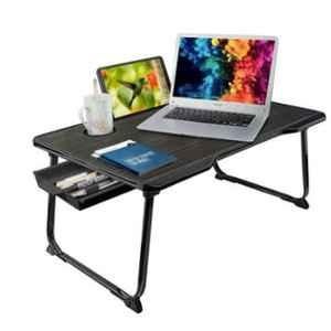 Portronics My buddy One+ Black Multifunctional Folding Table, POR 1191