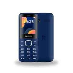 Philips E2104 2 inch Blue Dual Sim Keypad Feature Phone with Type C Charging