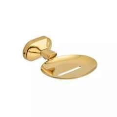 Cera Icon Stainless Steel 304 Wall Mount Soap Dish Brass French Gold, F5014106FG