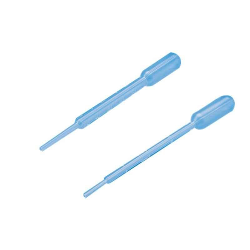 Tarsons 500 Pcs 1ml LDPE Pasteur Pipette, 940070