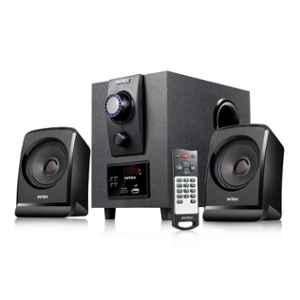 Intex Boom-1666 35W 2.1 Channel Black Deep Bass Home Theatre with Subwoofer, Multiple Connectivity Modes & Master Remote