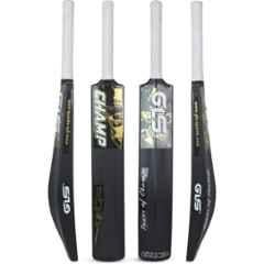 GLS Champ 800-1000g PVC Black & Golden Cricket Bat for 15+ Yrs