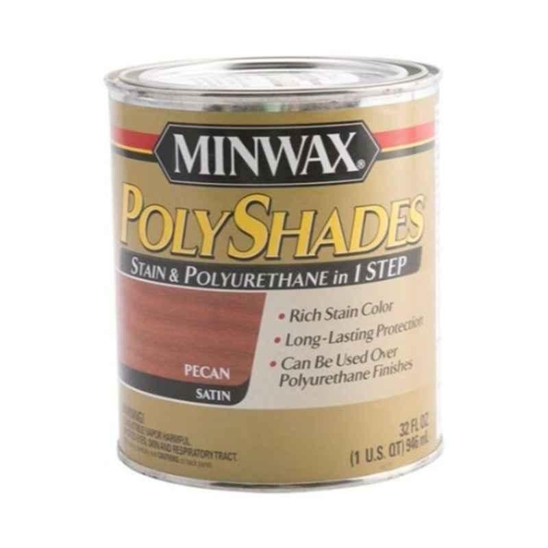 Minwax 946ml Pecan Polyshades Stain & Polyurethane Satin, ACE324650