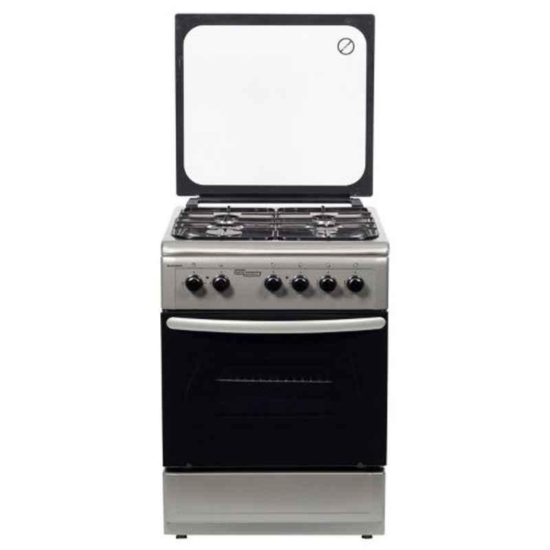 Super General Stainless Steel 4 Gas Burners with Free Standing Cooker, SGC5470MSFS
