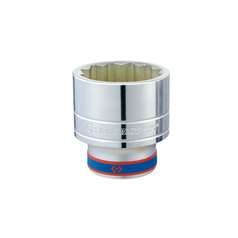 King Tony 1 inch 75mm Bi-Hexagon Standard Socket, 833075M