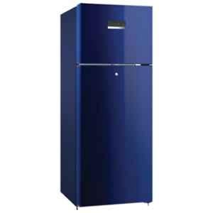 Bosch 263L 3 Star Blue Frost Free Double Door Refrigerator with Temperature Display, CTN27BT3NI