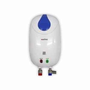 Activa Premium 1 Litre 300W ABS White Instant Water Heater Geyser with 5 Year Warranty