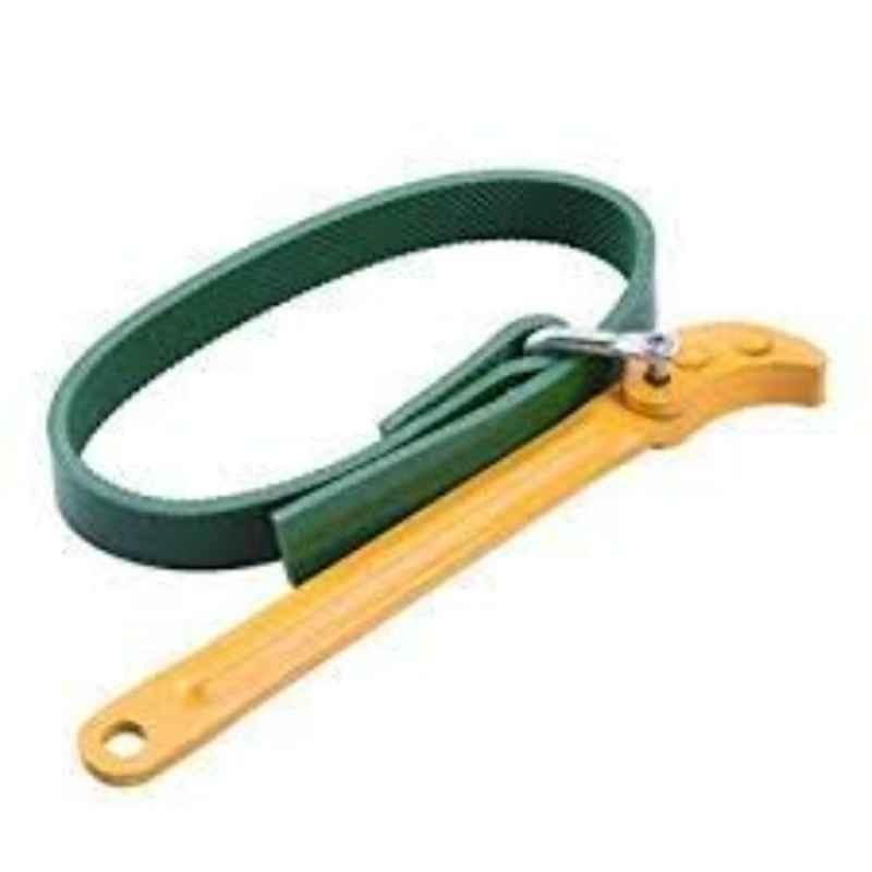 Forgesy Polyvinyl Chloride Yellow & Green Belt Type Oil Filter Wrench, FORGESY302