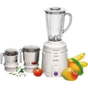 Sujata MG 900W White Mixer Grinder Supermix Mixer Grinder with 3 Jars