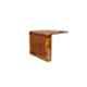 Angel Furniture Rosewood Semi Glossy Finish Brown Rectangular Foldable Dinning Table, AF-153H