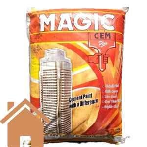 Magic Paints Cem Plus 5kg Peach Matte Finish Decorative Waterproof Cement Paint