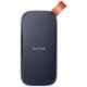SanDisk 480GB Dark Blue Portable SSD, SDSSDE30-480G-G25