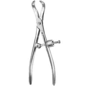 Alis 24cm/9 1/2 inch Forceps Reposition Forceps with Thread Fixation, A-GEN-727-24
