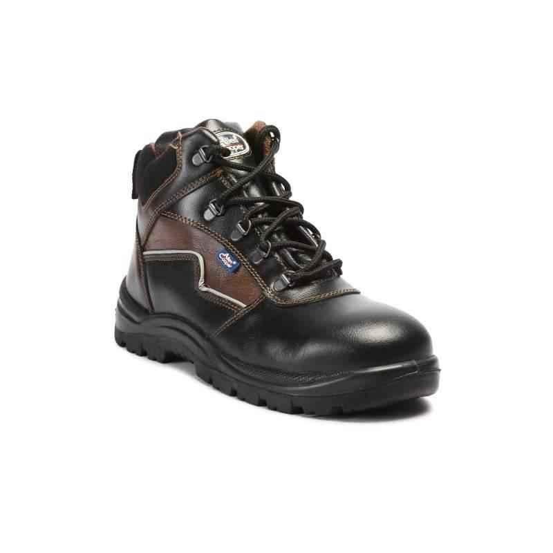 Allen Cooper AC-1170 Steel Toe Black Work Safety Shoes, Size: 6