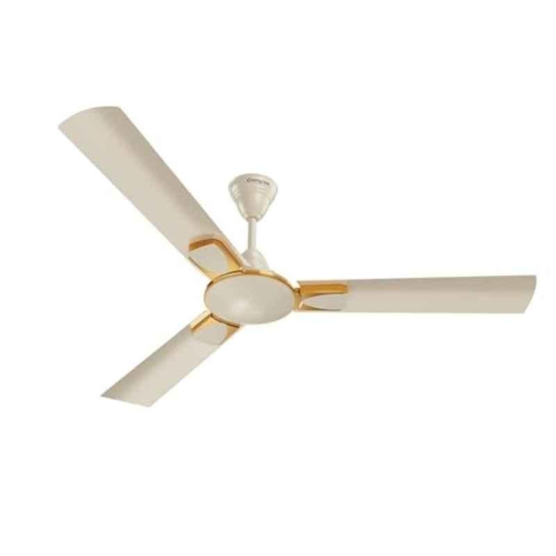 Crompton Diego 52W 380rpm Ivory 3 Blade Ceiling Fan with 2 Years Warranty, CFHSDIG48IVY1Z, Sweep: 1200 mm