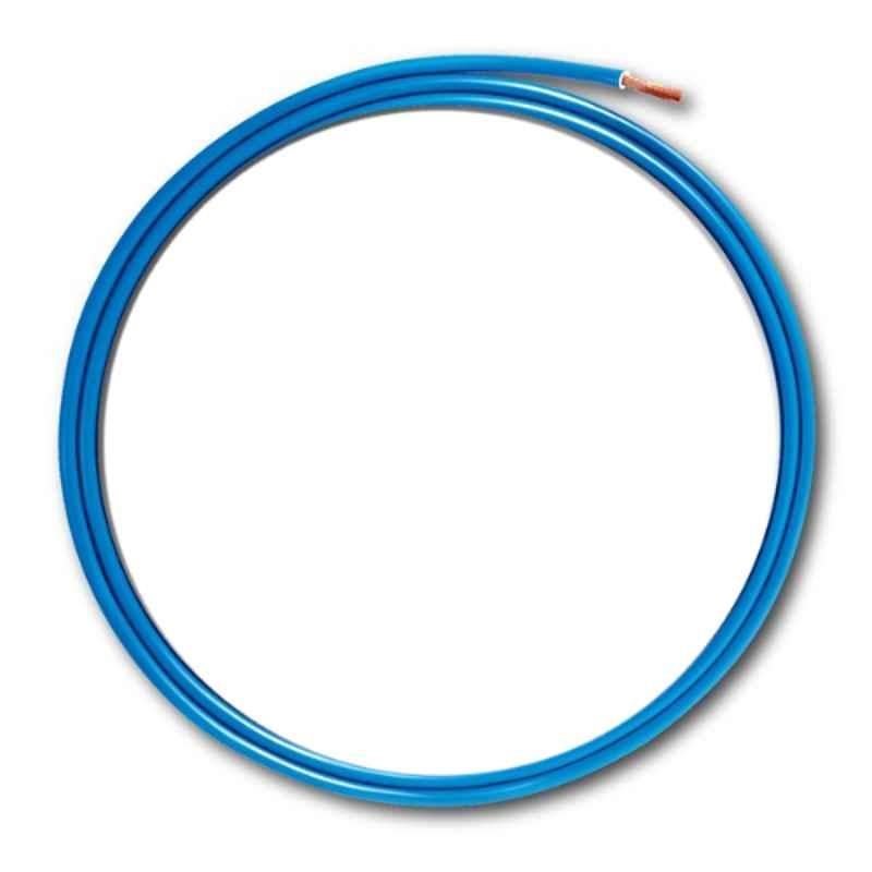 KEI 2.5 Sqmm Single Core Homecab FR Blue Copper Unsheathed Flexible Cable, Length: 90 m
