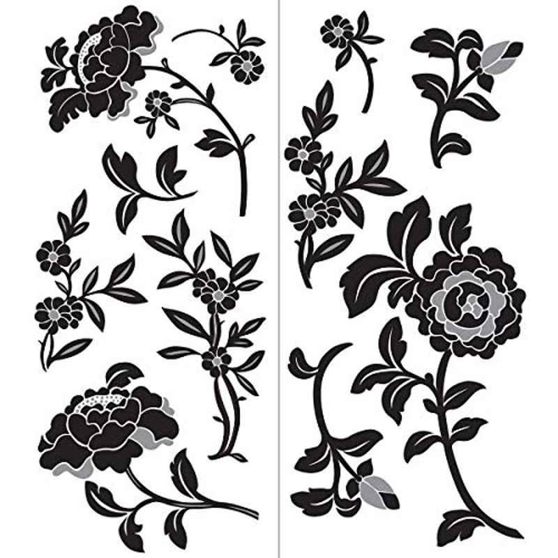 Brewster Wallpop Brocade Large Wall Art Kit, WPK99818
