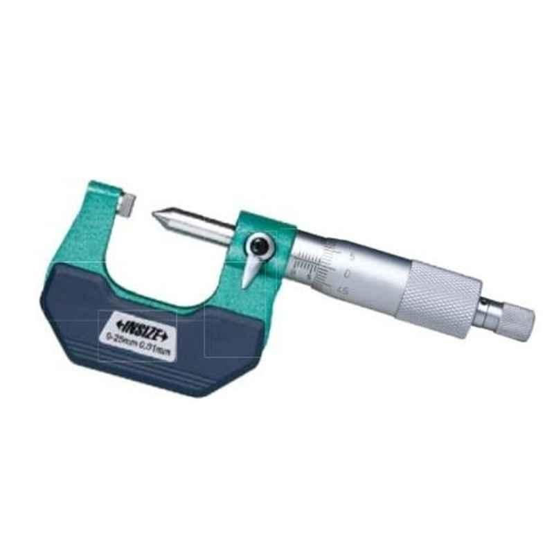 Insize Cylindrical Anvil Tube Micrometer, 8xDia: 3.5mm, Range: 0-25 mm, 3266-25BA (Pack of 2)