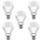 Eveready 9W 900lm B22D Cool Day White Round LED Bulb (Pack of 5)