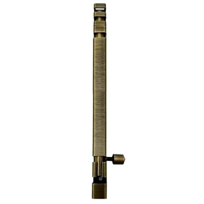 Plantex Stainless Steel Tower Bolt/Tower Bolt for Home, Offices Doors & Windows/8 inch Tower Bolt for Main Door/Door Latch/Kundi/Door Latch for Windows (Brass Antique)