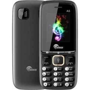 Cellecor A5 2.4 inch 2000mAh Black Dual Sim Feature Phone