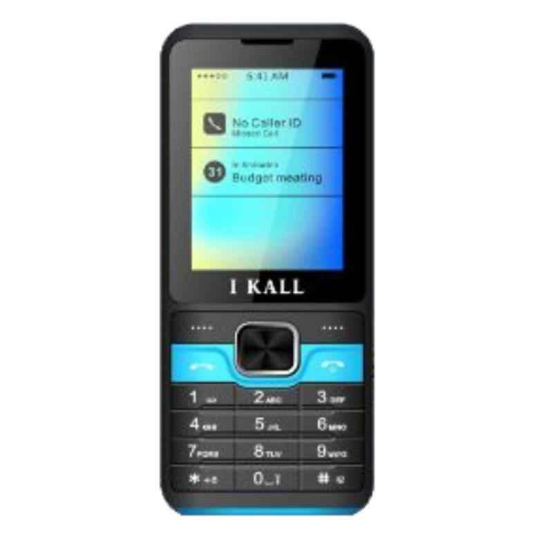 I Kall K112 2.4 inch Blue & Black Mobile Phone (Pack of 5)