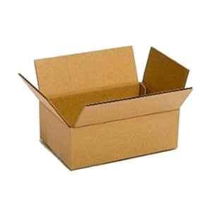MM WILL CARE 7x4x3.5 inch 3 Ply Brown Paper Corrugated Golden Box, MMWILL21236 (Pack of 100)